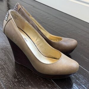Seychelles Taupe and Brown Wedges